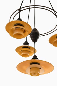 Ringkrone Ceiling Lamp by Poul Henningsen, 1930s