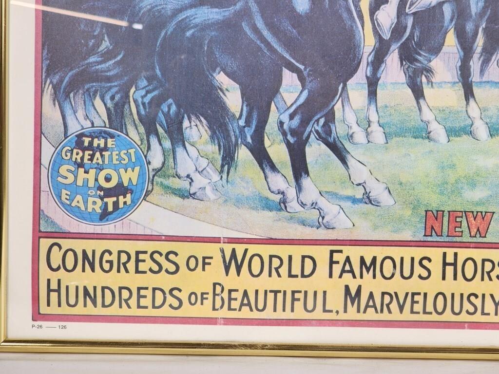 American Ringling Bros and Barnum & Bailey Poster For Sale