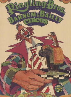 1972 Ringling Brothers 'Ringling Bros. and Barnum and Bailey Circus' Vintage