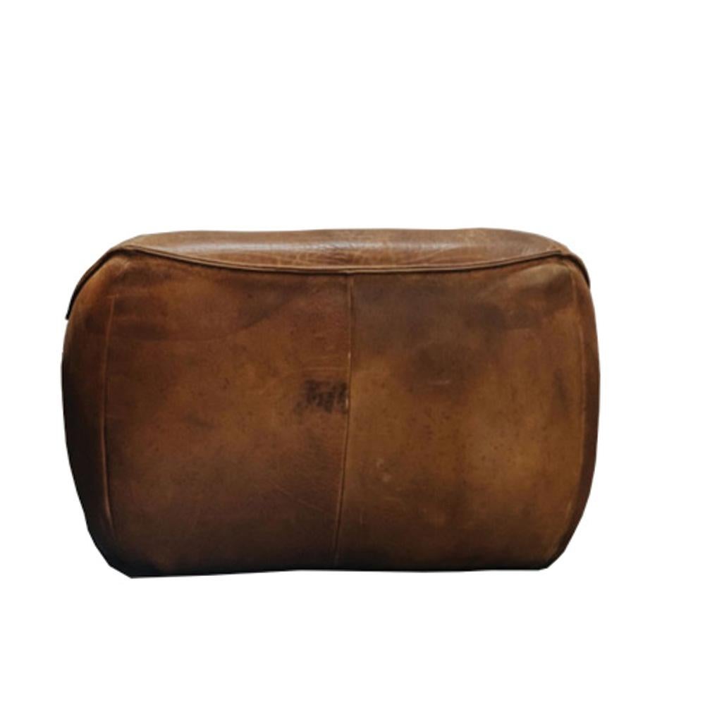 Dutch Ringo Leather Lounge Chair by Gerard Van Den Burg For Sale