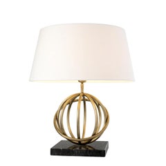 Rings Brass Table Lamp