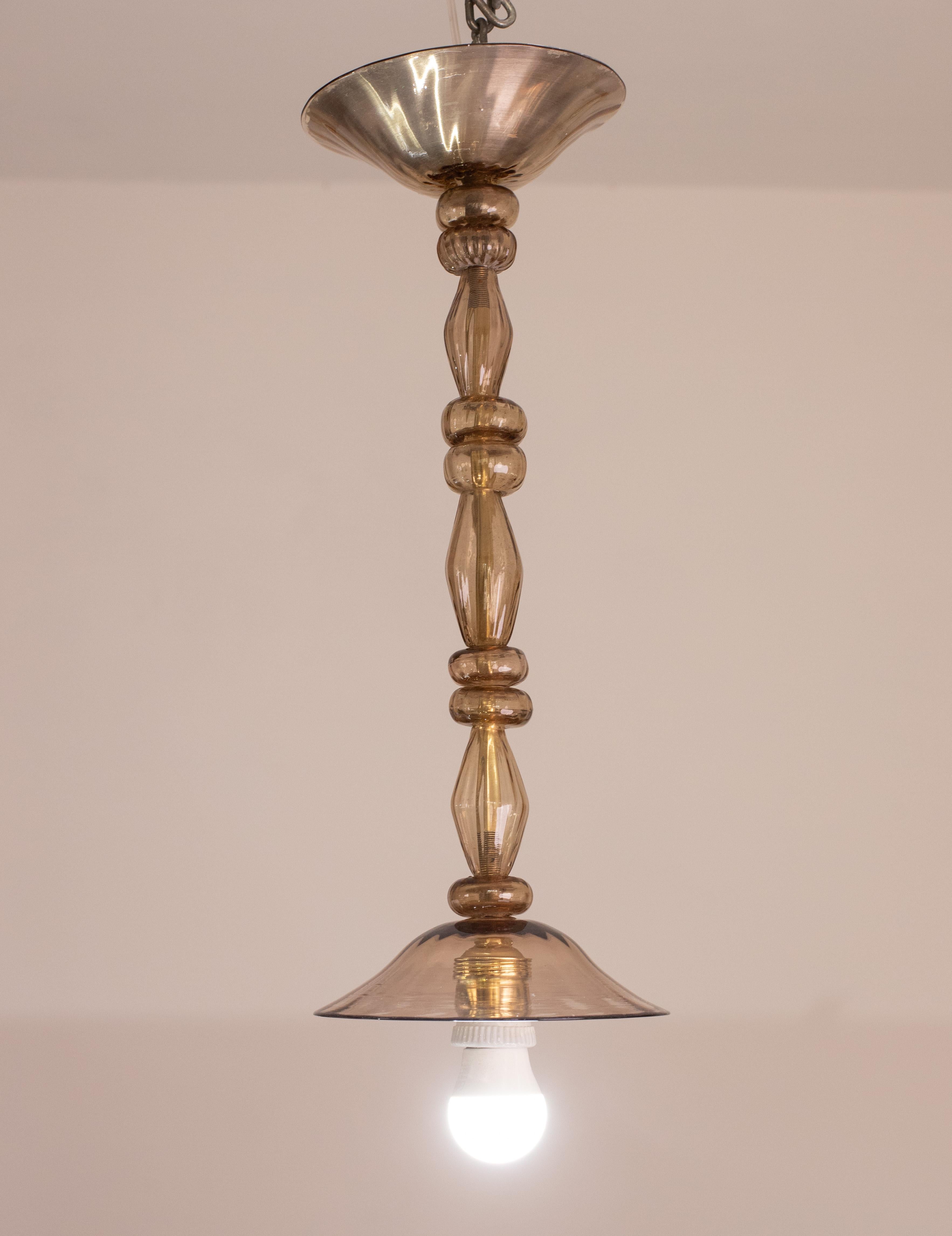 Lampadario a sospensione Rings Chandelier di Barovier&Toso, anni '50 in vendita 5