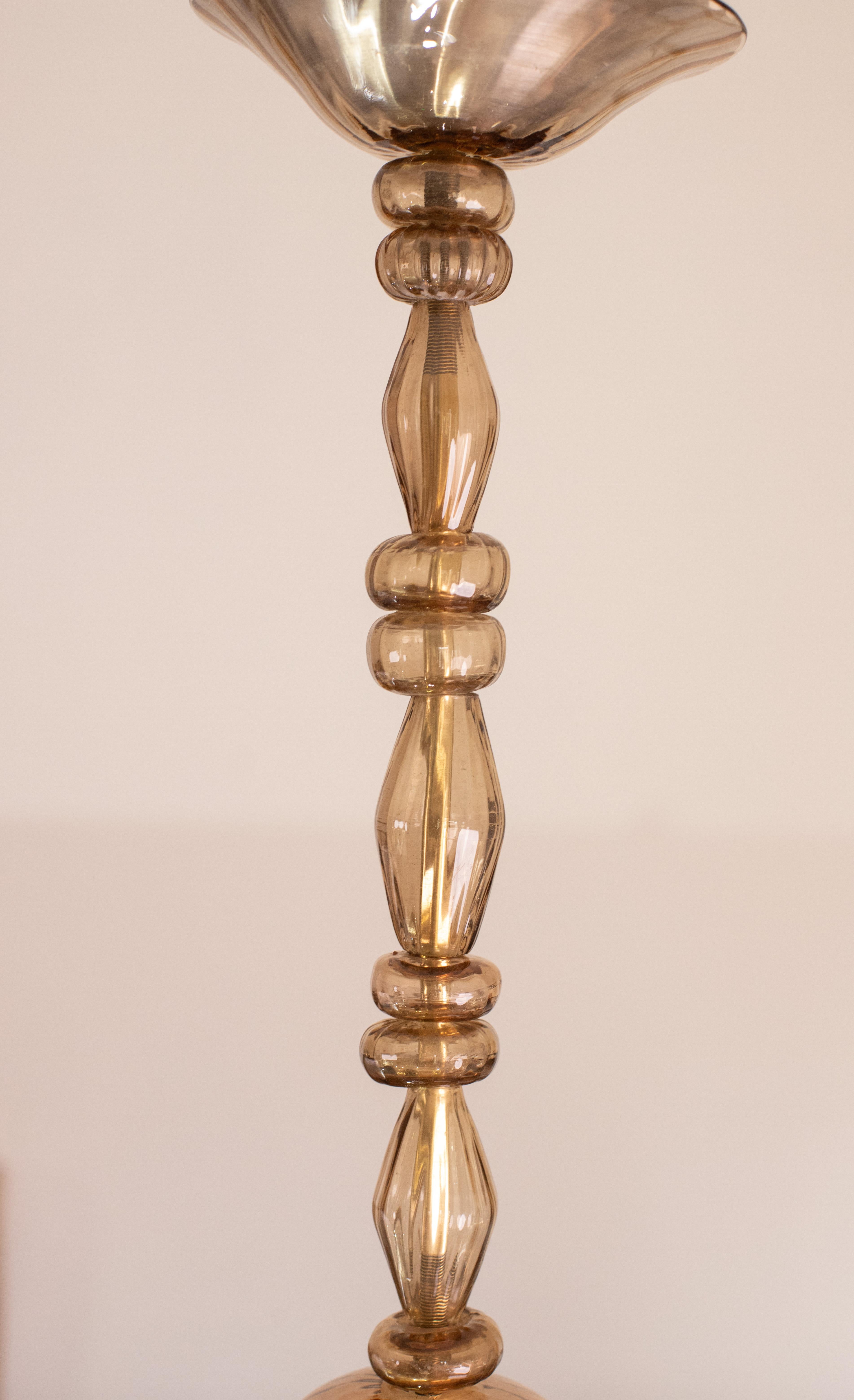 Lampadario a sospensione Rings Chandelier di Barovier&Toso, anni '50 in vendita 2