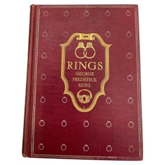 Antique 1917 Book "Rings for the Finger" by George Frederick Kunz