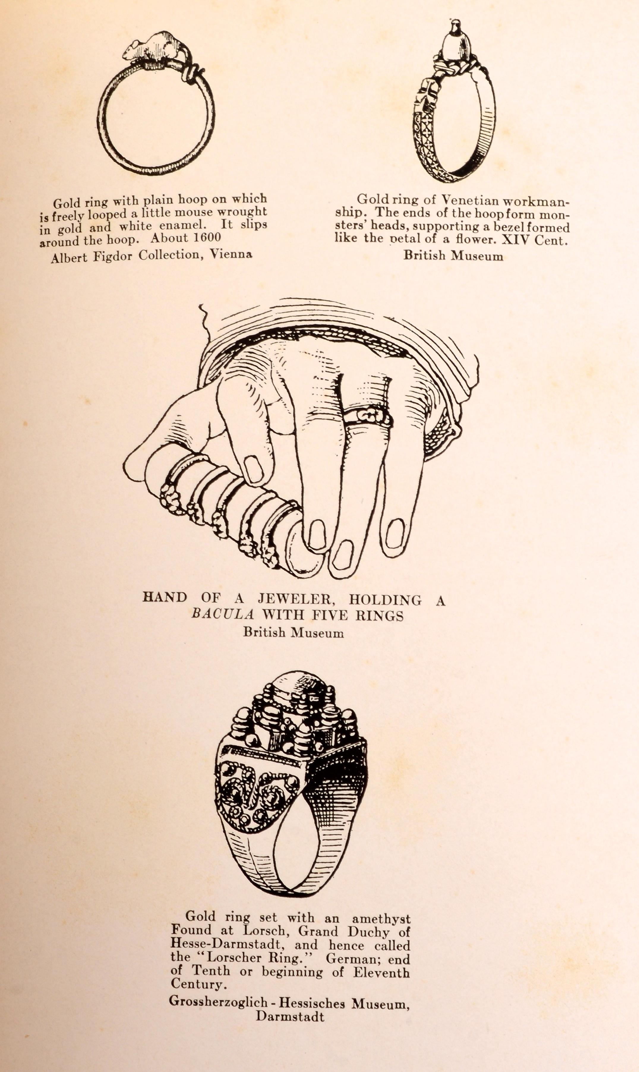 Papier Bagues pour le doigt signées par l'auteur au rédacteur en chef Frank Doubleday en vente