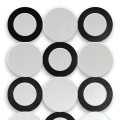 Ringe Spiegel mit klarem Spiegelglas