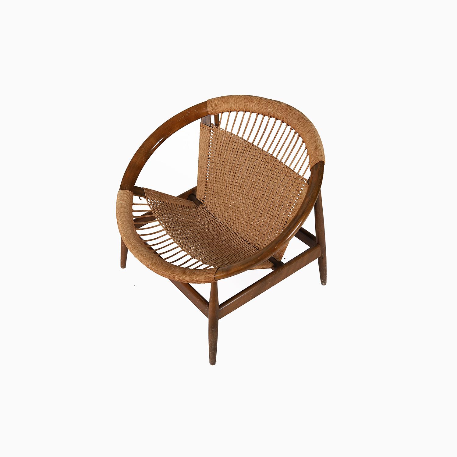 Danese Ringstol Lounge di Illum Wikkelso in vendita