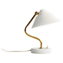 Ringus, Table Lamp, Brass, Metal, Sweden, 1950s