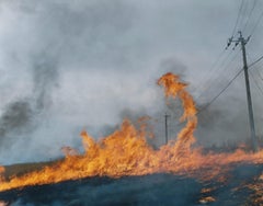 Sans titre, de la série « Ametsuchi » Rinko Kawauchi, paysage, feu, art