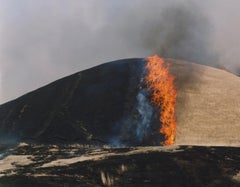 Untitled, from the series 'Ametsuchi' – Rinko Kawauchi, Landscape, Fire, Hill