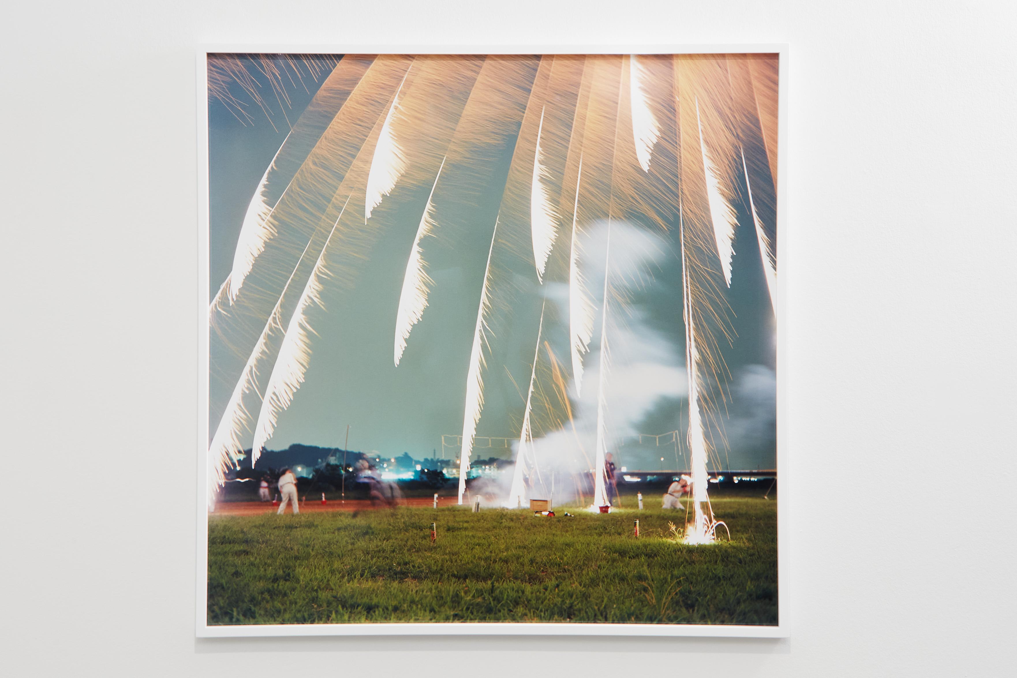 RINKO KAWAUCHI (*1972, Japan)
Untitled, from the series 'Hanabi'
2001
C–type print
Sheet 101.6 x 101.6 cm (40 x 40 in.)
Edition of 6; Ed. no. 2/6 
print only

Reminiscent of Japanese photography of the 1960s Rinko Kawauchi’s work is the search for