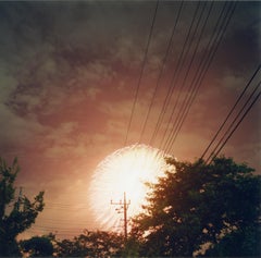 Ohne Titel, aus der Serie von 'Hanabi' - Rinko Kawauchi, Himmel, Feuerwerk, Nacht