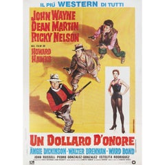 Rio Bravo R1978 Italian Due Fogli Film Poster