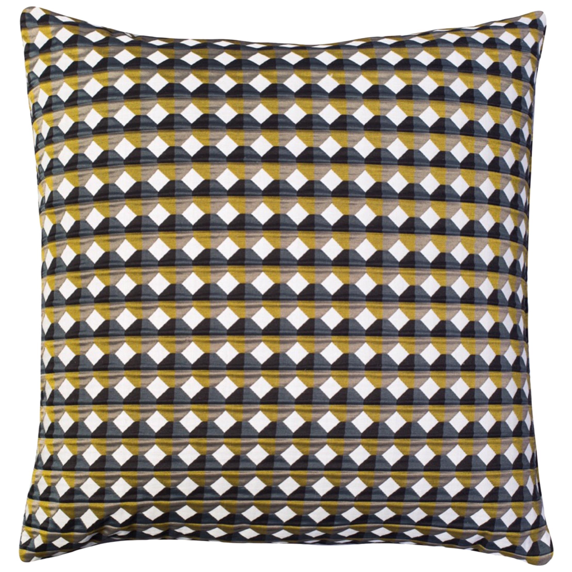 Rio Pattern Cushion Curvature Collection Inspired by Brazilian Architecture