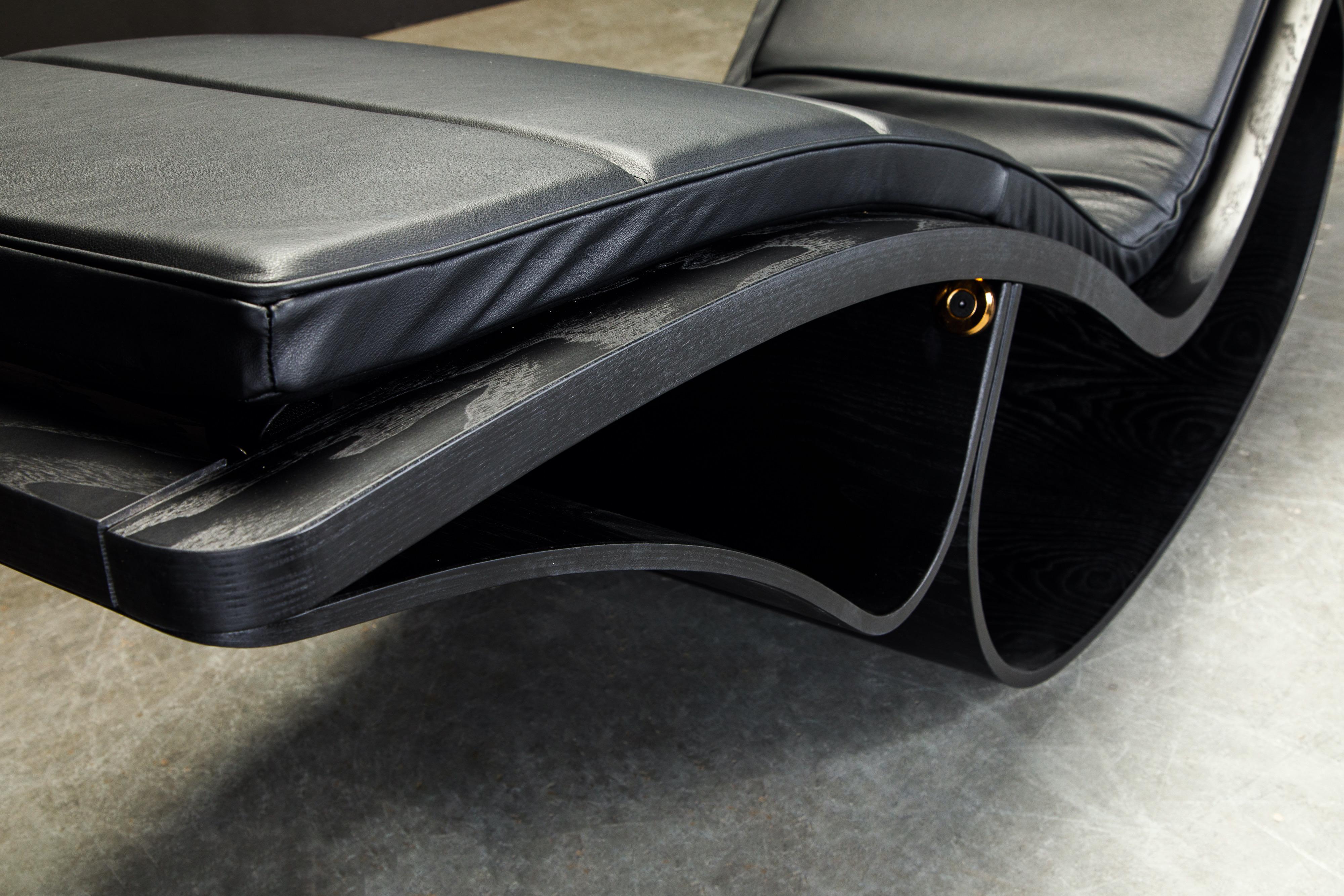 'Rio' Rocking Chaise Lounge by Oscar Niemeyer for Fasem International, New 3