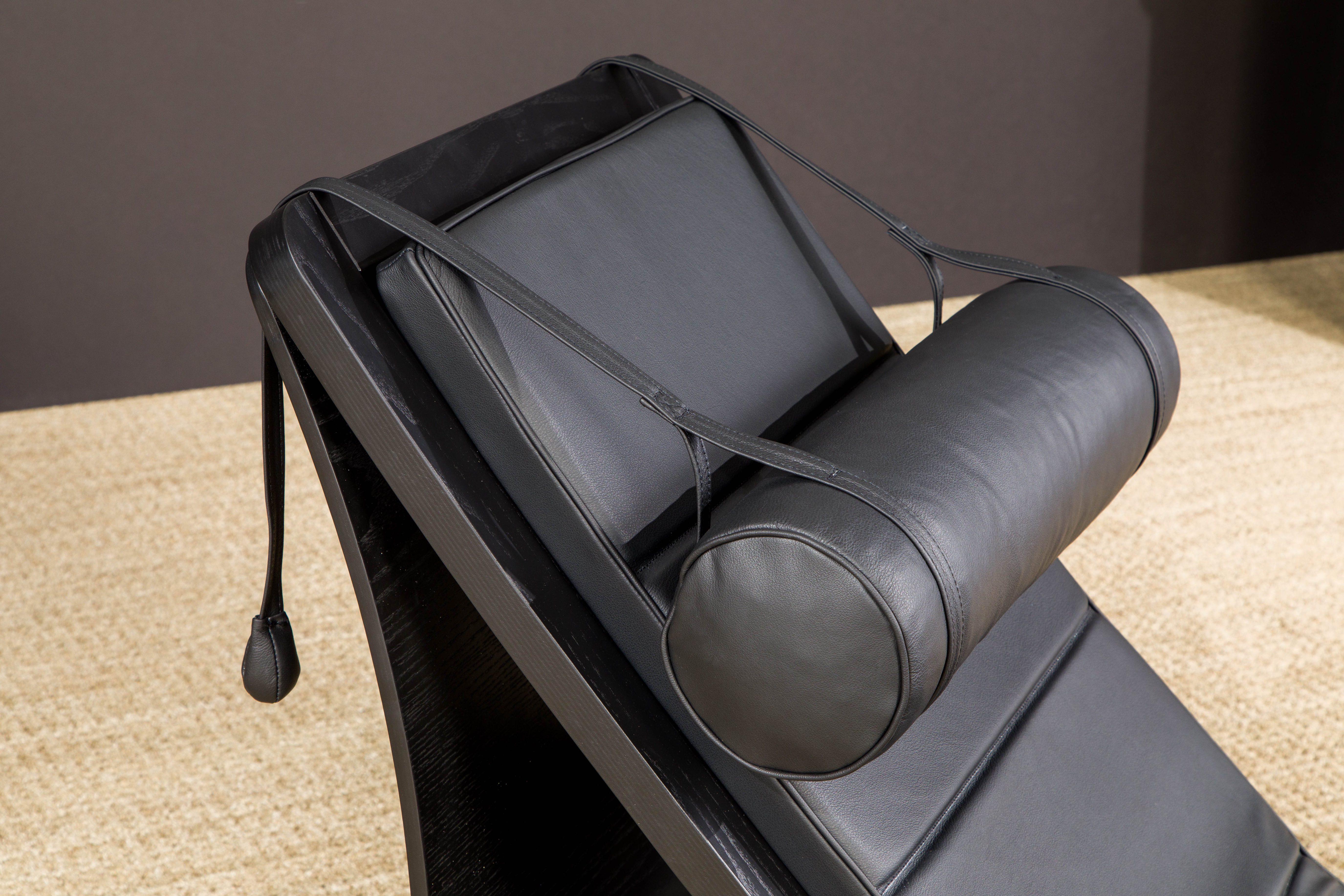 'Rio' Rocking Chaise Lounge by Oscar Niemeyer for Fasem International, Signed 5