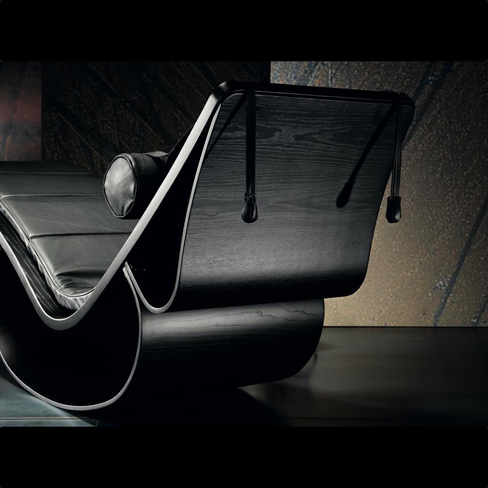 'Rio' Rocking Chaise Lounge by Oscar Niemeyer for Fasem International, Signed 7