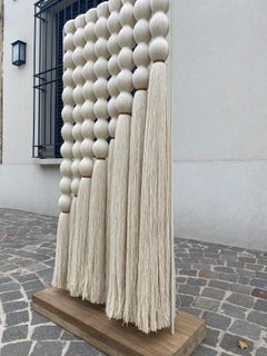 Mid-Century Style Rioja Raw Cotton Tapestry