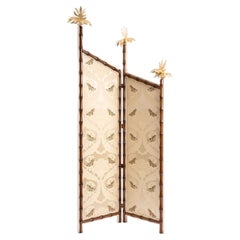 Riomaggiore Bamboo Beige & Brown Screen