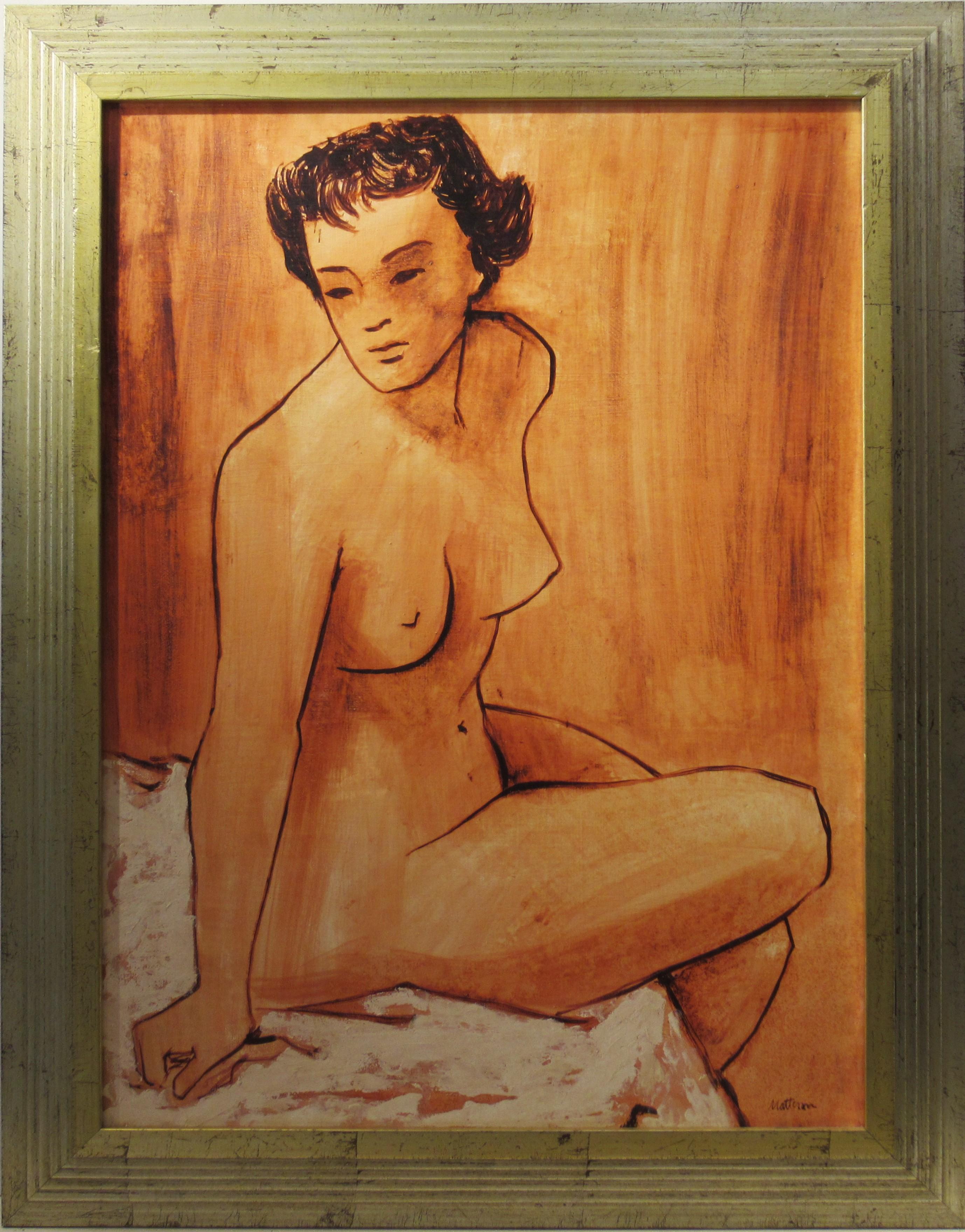 Rip Matteson Figurative Painting - Nude 