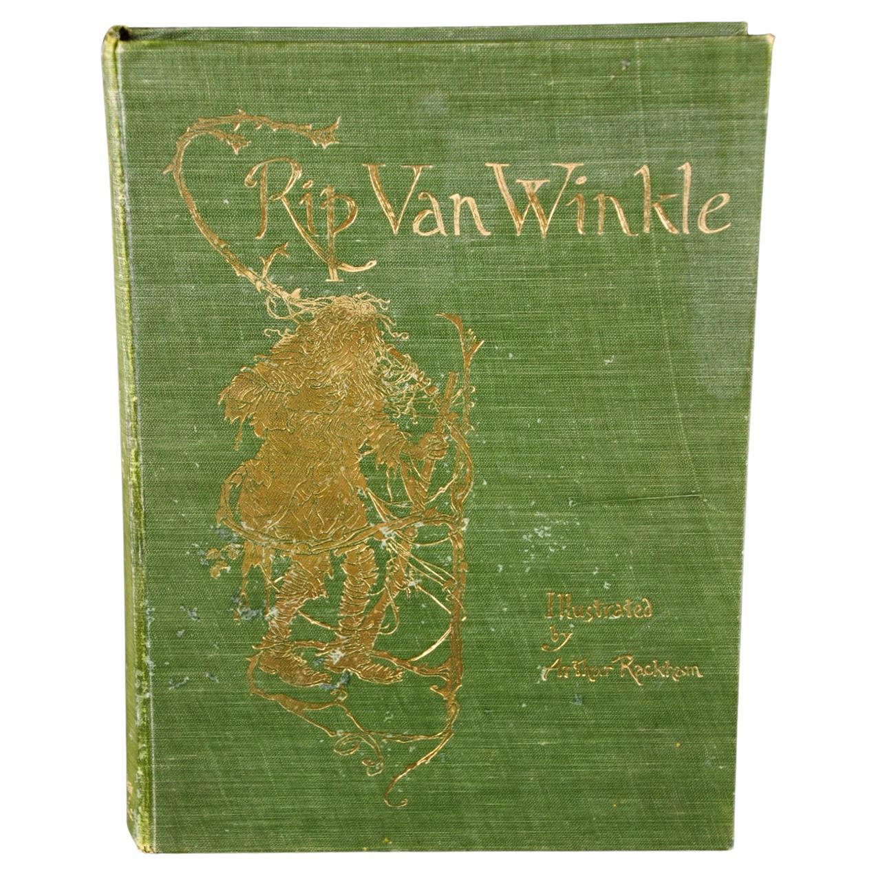 Inglese Rip Van Winkle di Washington Irving e illustrato da Arthur Rackham in vendita