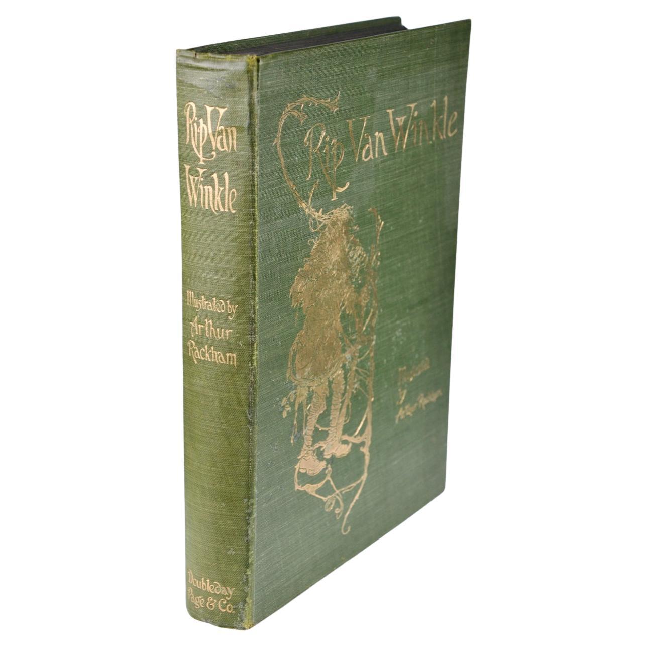 Rip Van Winkle di Washington Irving e illustrato da Arthur Rackham In condizioni buone in vendita a Alamo, CA