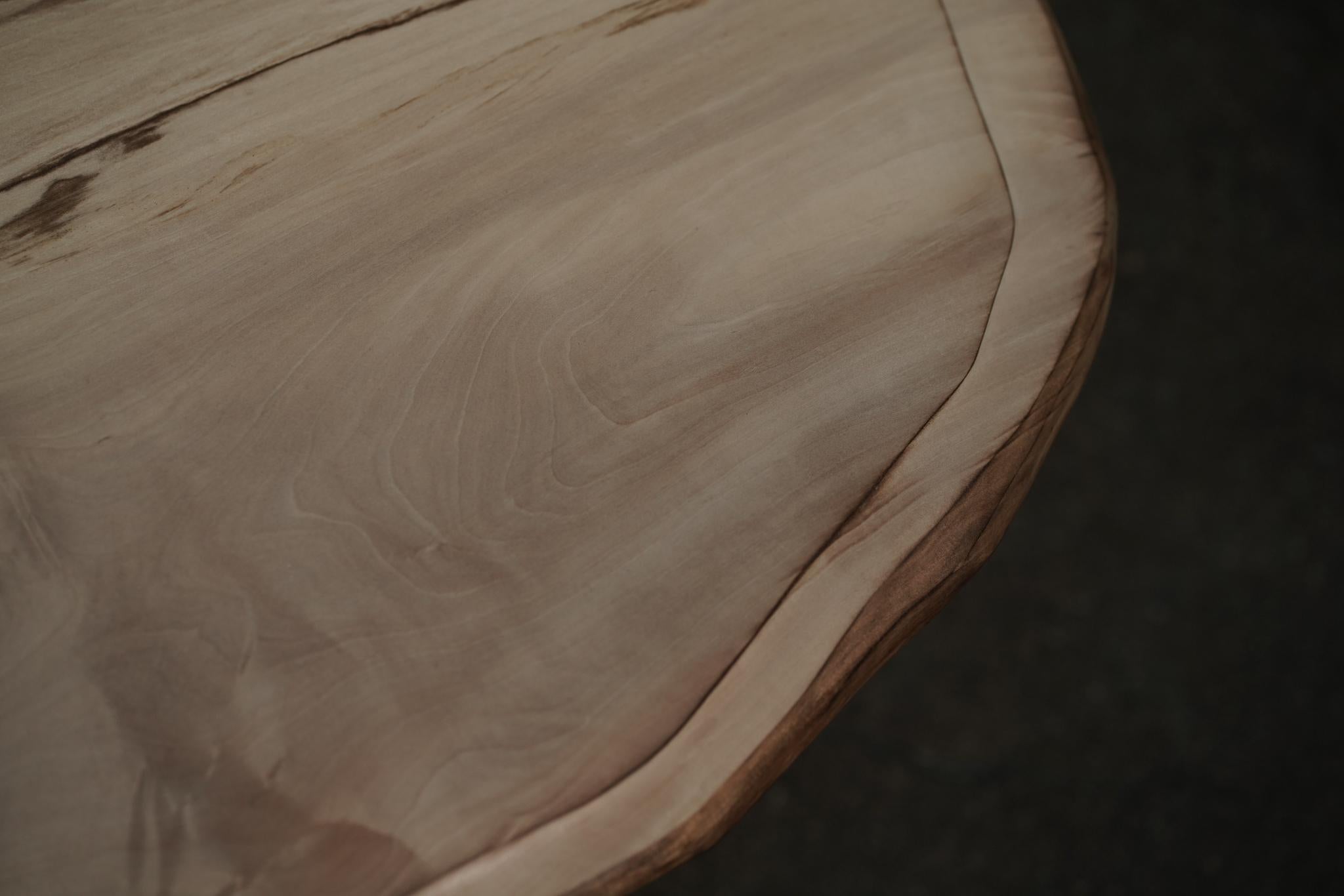 20th Century Live Edge Root Coffee Table with Organic Wood Slab Top For Sale