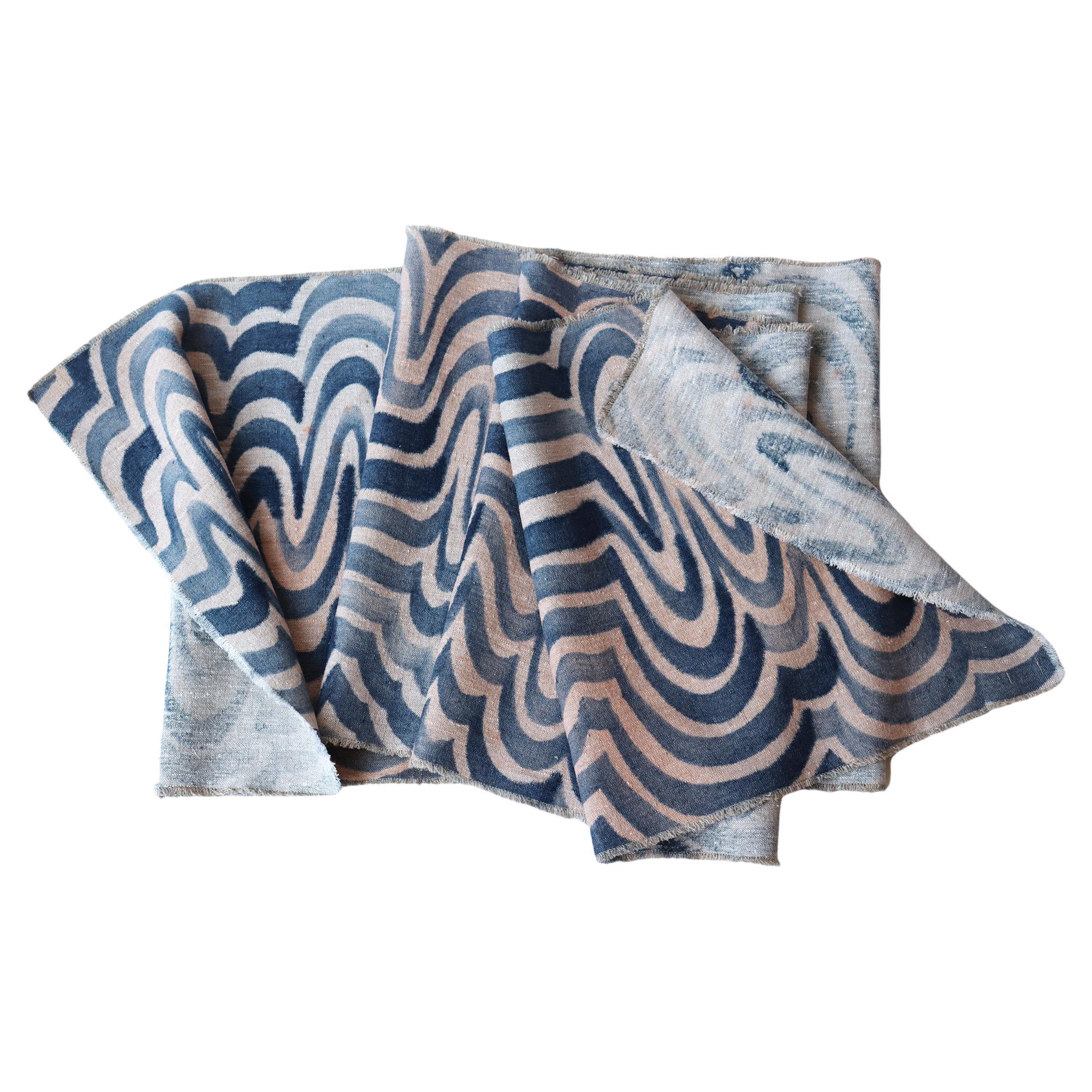 Frederique Morrell Vintage Needlepoint Table Runner at 1stDibs