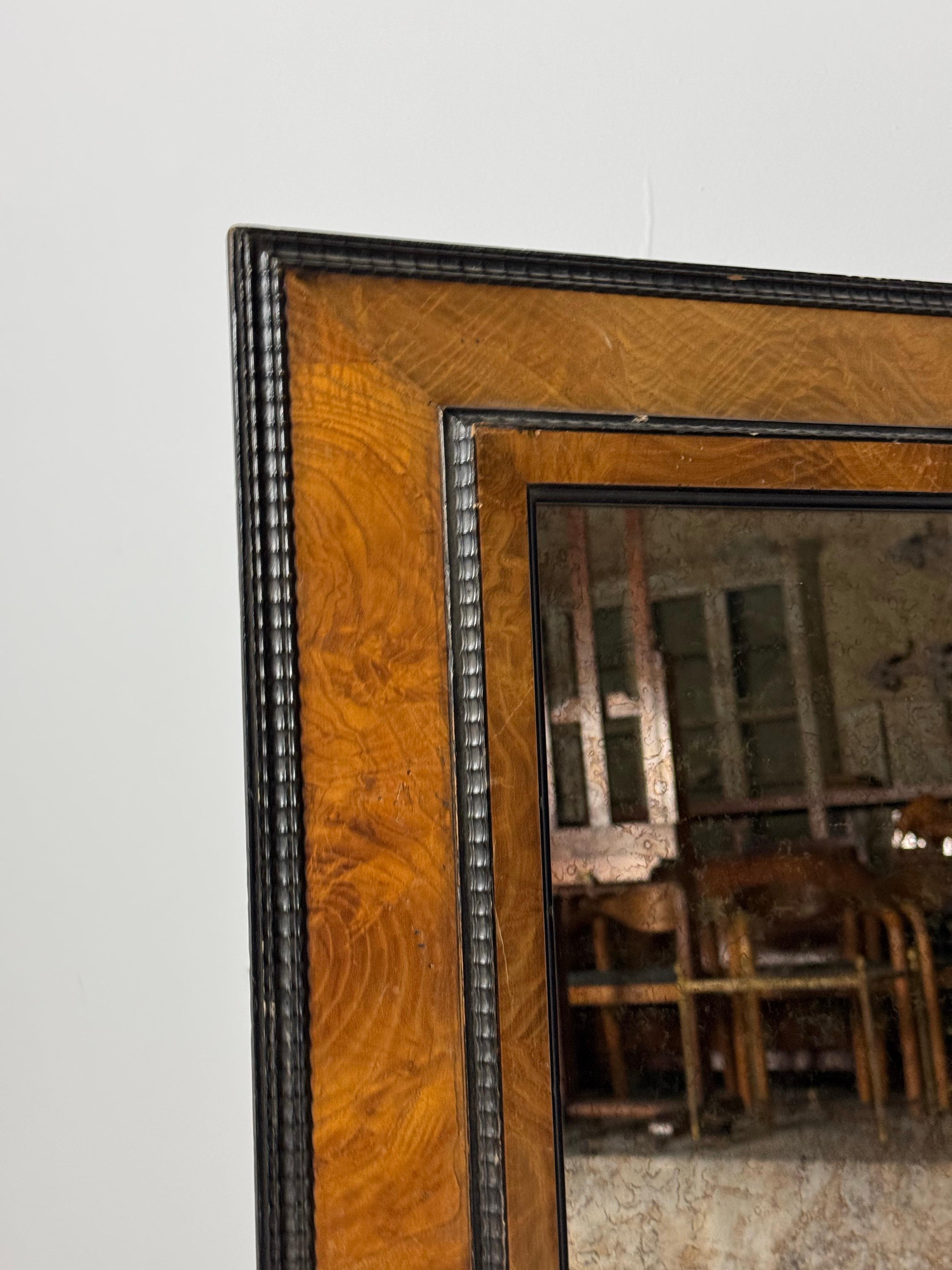 Espejo de marco ondulado Siglo XX francés en venta 2