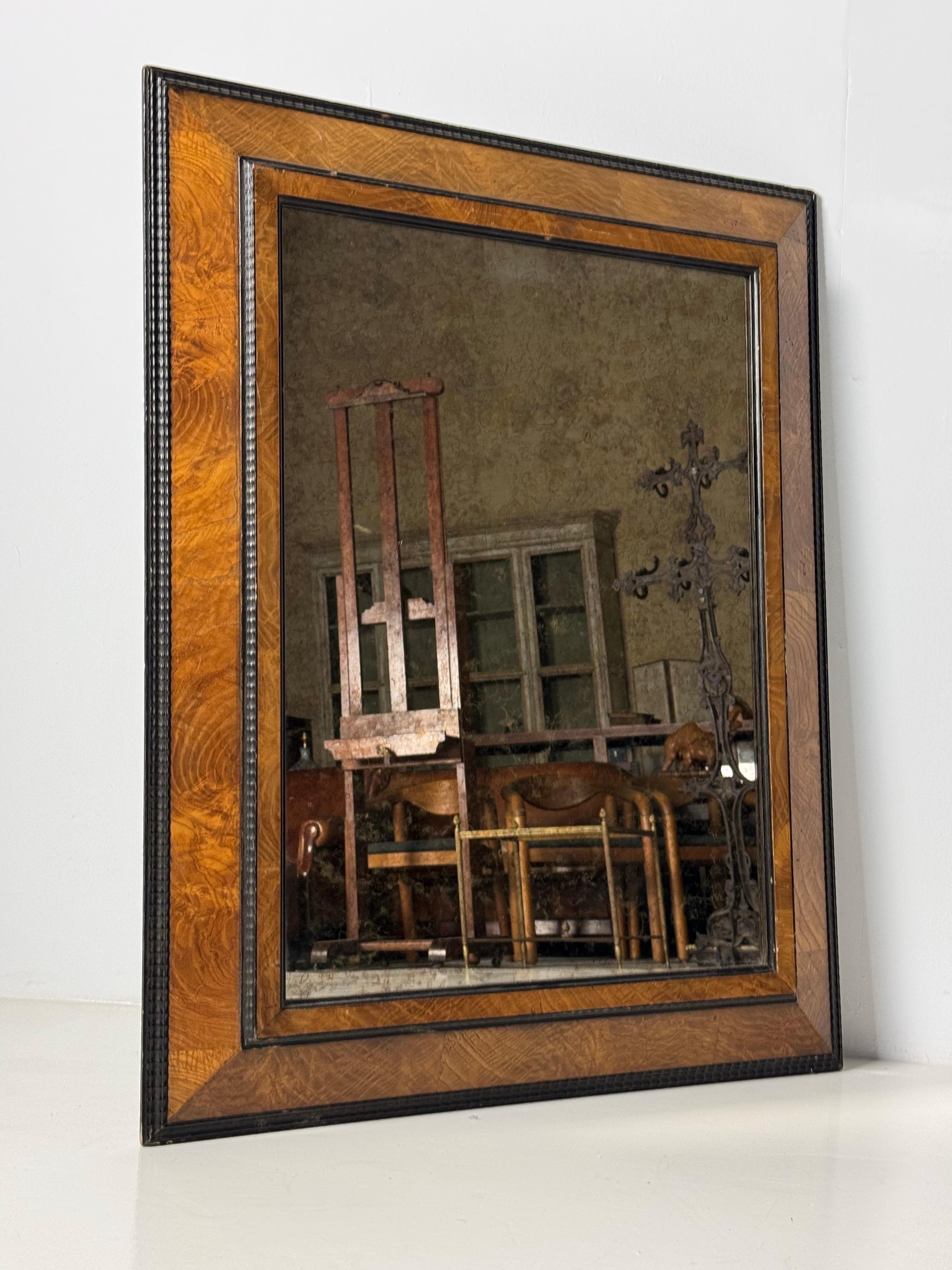 Espejo de marco ondulado Siglo XX francés en venta 4