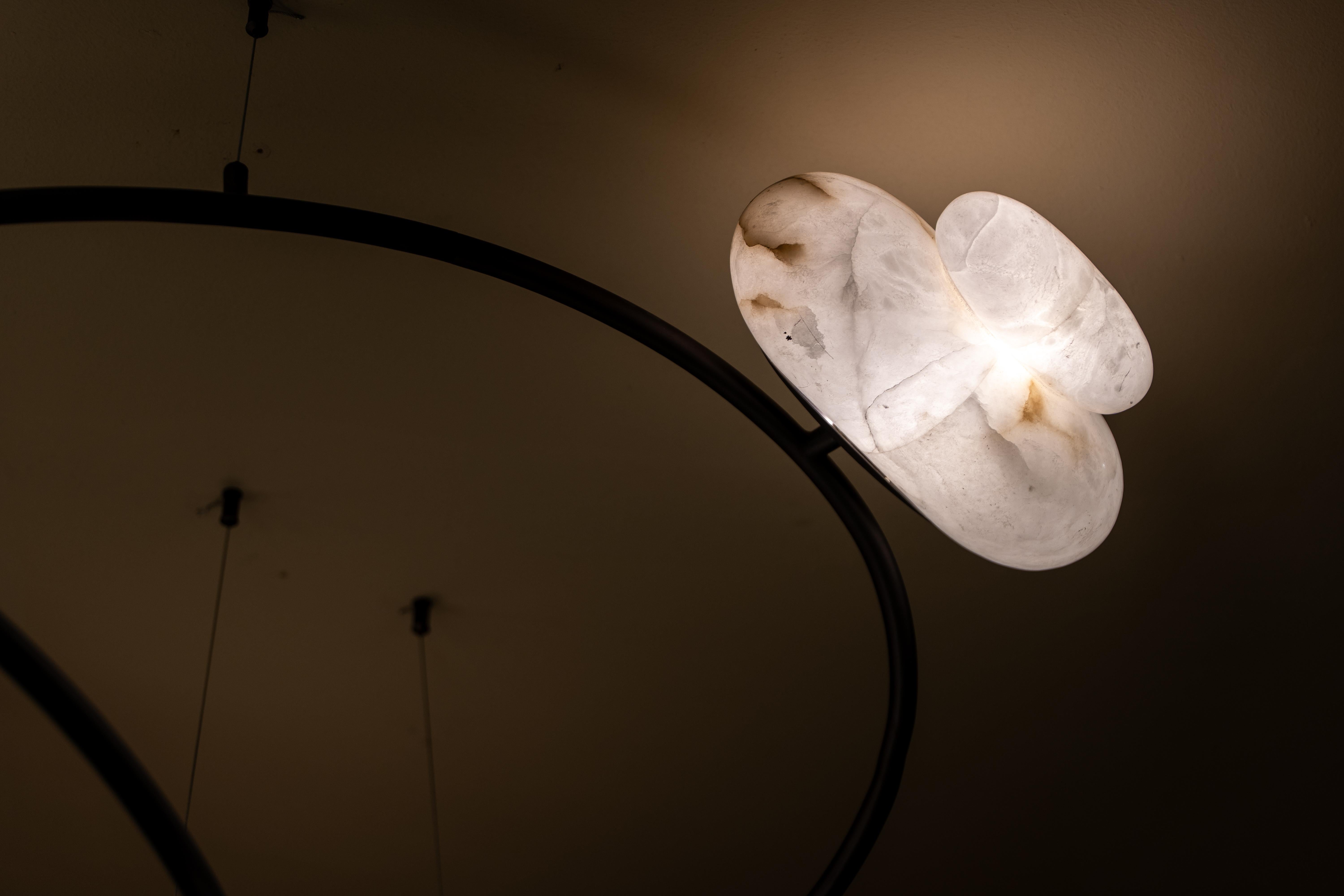 XXI secolo e contemporaneo Il lampadario Ripple Radiance in vendita