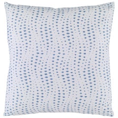 Rippledrop Pillow in Ultramarine by Curatedkravet