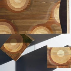 Ripples Wood Stool by Toyo Ito