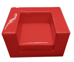 Reproduction artisanale inspirée du canapé "Throw-Away" de Zanotta