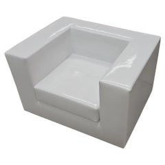Reproduction artisanale inspirée du canapé "Throw-Away" de Zanotta