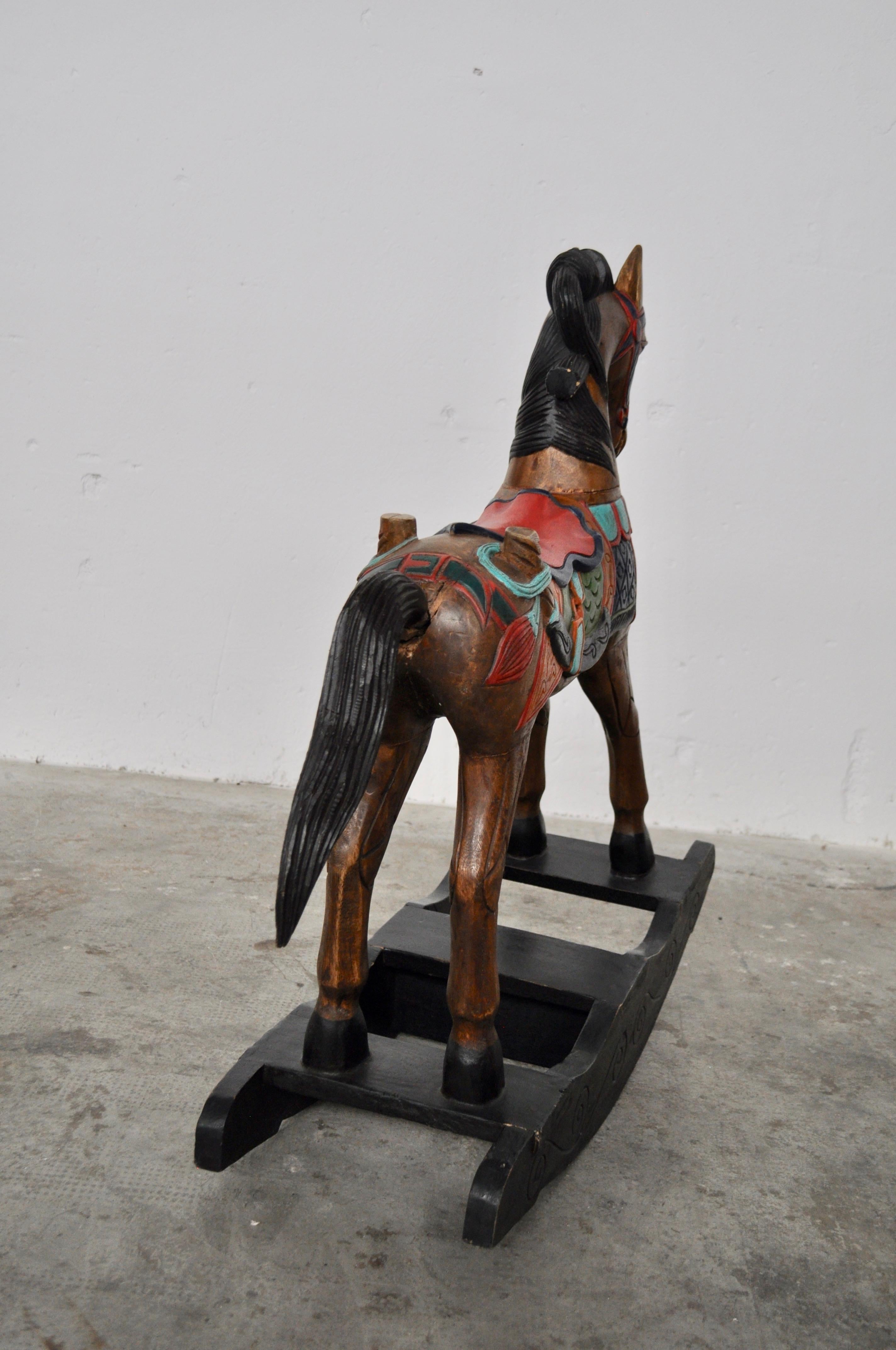 1950s rocking horse