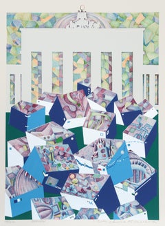 Berlín, 1973 Serigrafía de Risaburo Kimura