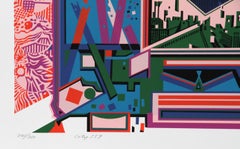 City 359, Contemporary Screenprint by Risaburo Kimura