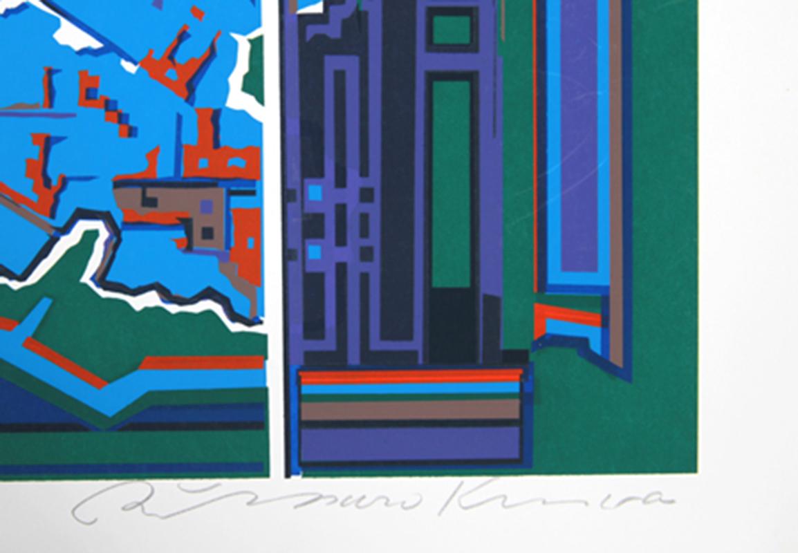 Artist:  Risaburo Kimura, Japanese (1924 - )
Title:  City 365
Year:  1971
Medium:  Screenprint, signed and titled in pencil
Edition:  300
Image Size:  25 x 20 inches
Size:  29 in. x 23 in. (73.66 cm x 58.42 cm)