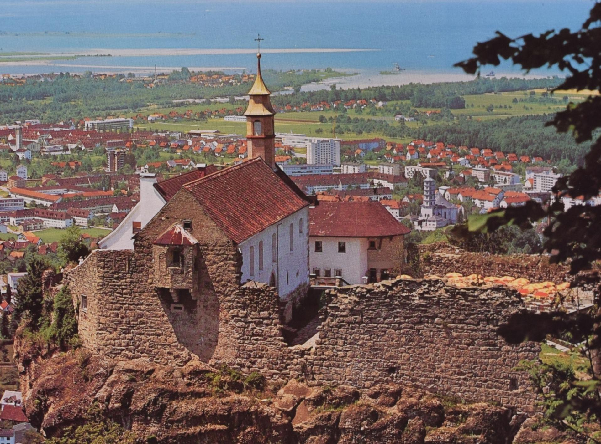 Austria Bregenz am Bodensee cartel original de época de esquí Risch Lau en venta 2