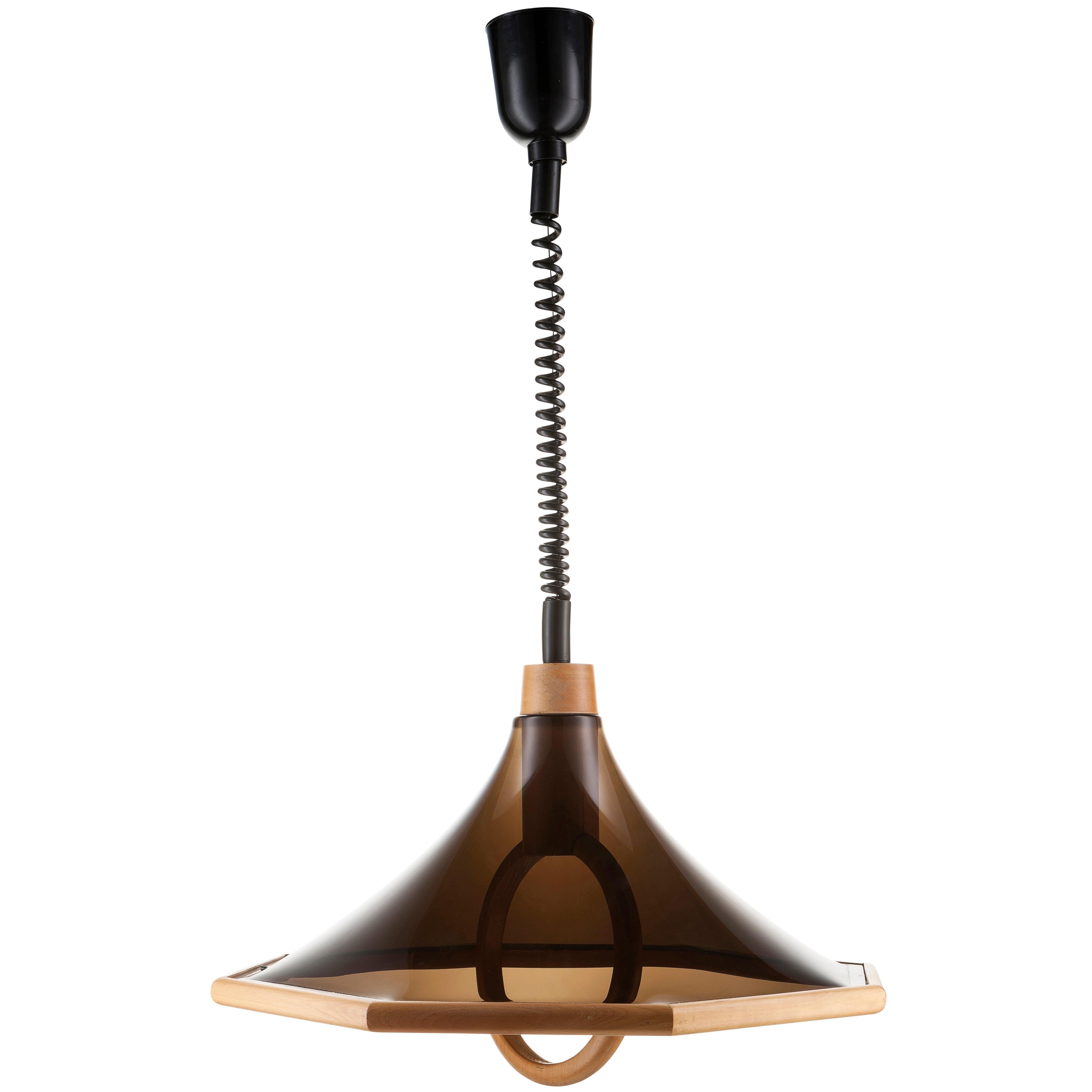 Rise and Fall Pendant Lamp in the Style of Guzzini For Sale