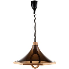 Rise and Fall Pendant Lamp in the Style of Guzzini