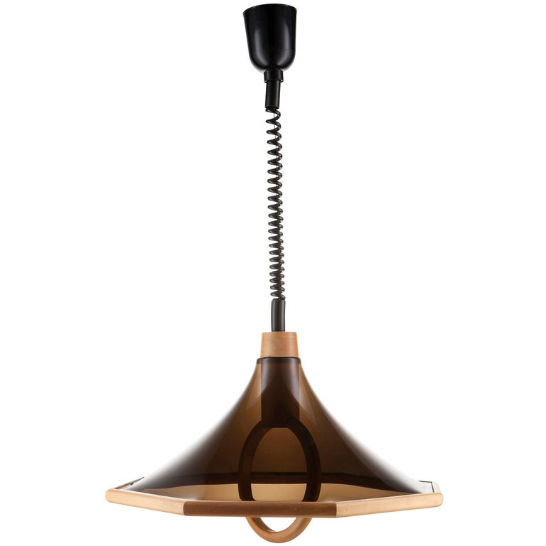 Rise and Fall Pendant Lamp in the Style of Guzzini For Sale at 1stDibs
