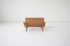 Bibliothèque Rise de Sun at Six, bibliothèque minimaliste en bois Sienna