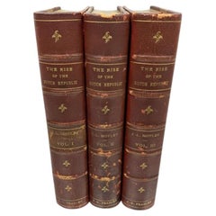Rise Of The Dutch Republic 3-Volume Set, 1st Ed 1855, Motley - Peasley Library