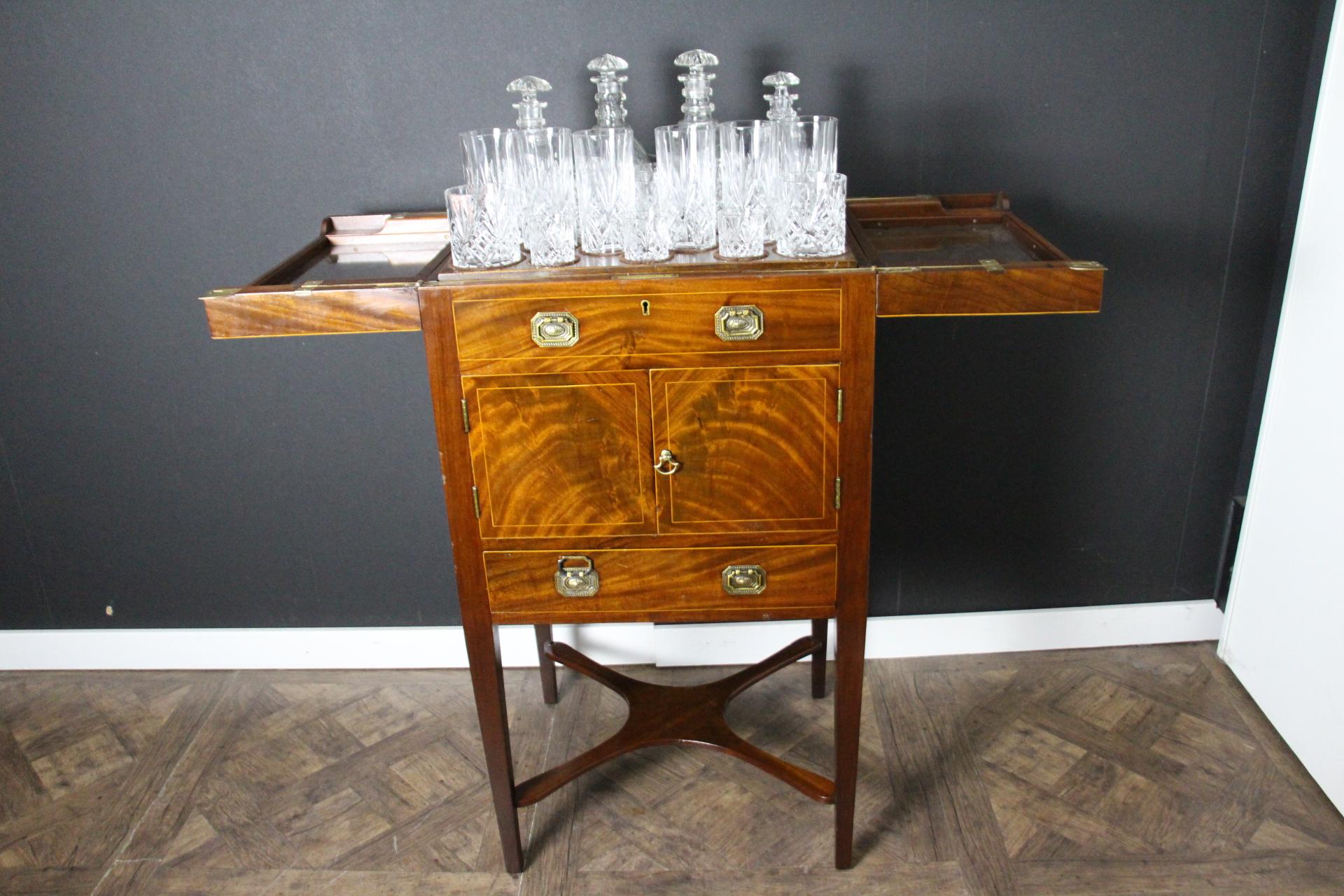 Rising Drink Cabinet, Cocktail Bar, Dry Bar, Folding Bar, Pop Up Bar For Sale 3