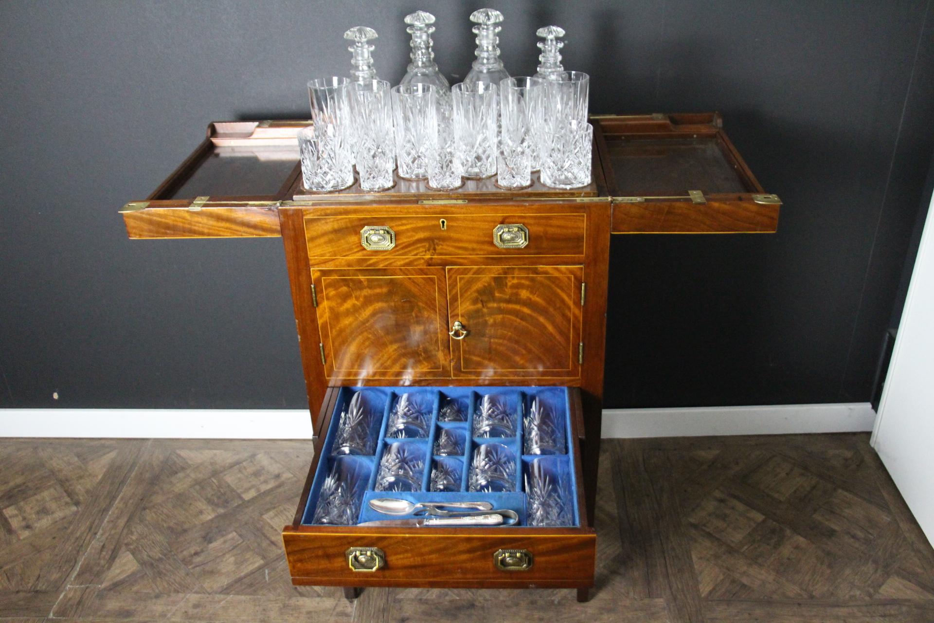 Rising Drink Cabinet, Cocktail Bar, Dry Bar, Folding Bar, Pop Up Bar For Sale 4