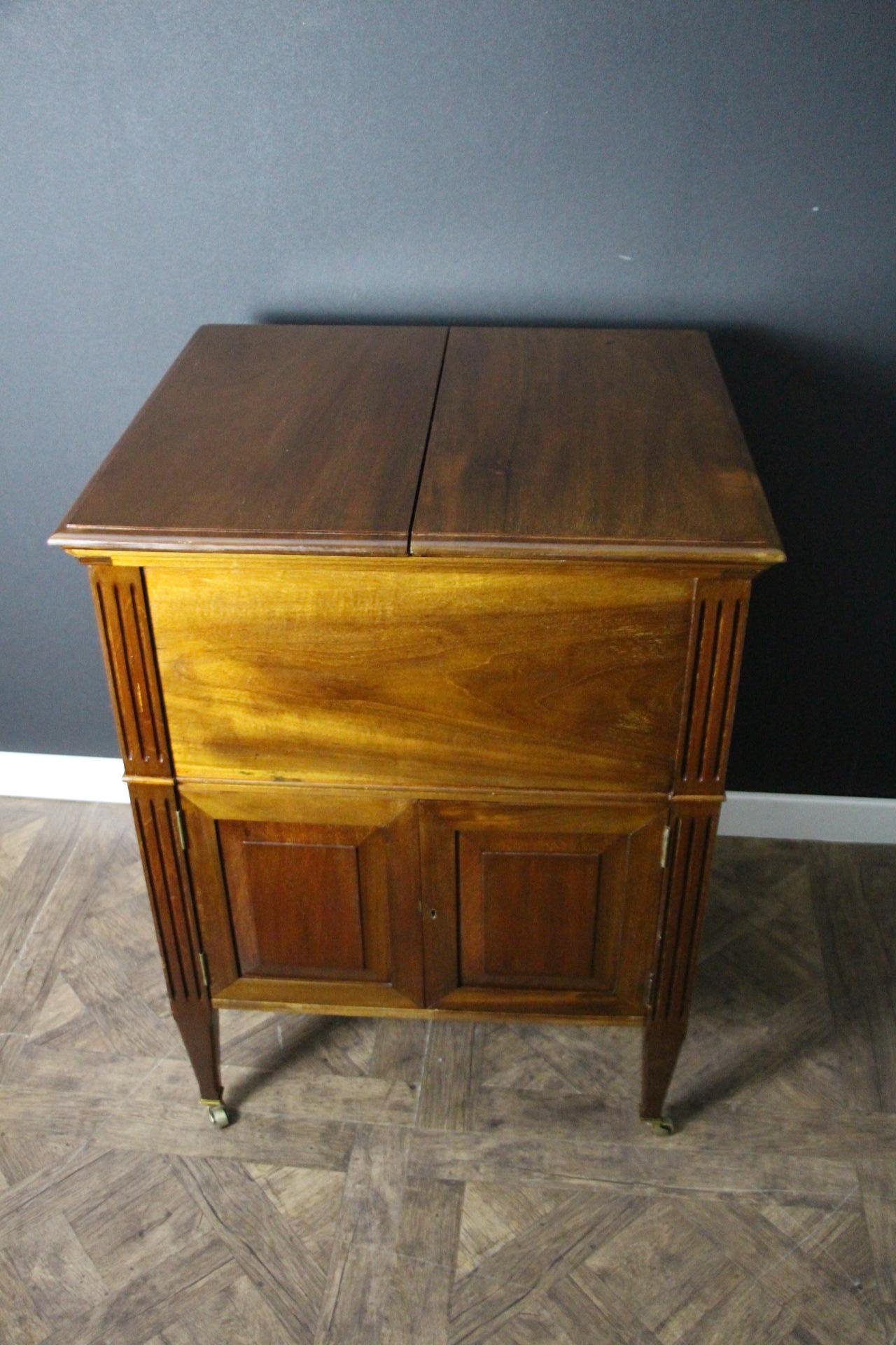 Rising Drink Cabinet, Cocktail Bar, Dry Bar, Folding Bar, Pop Up Cabinet For Sale 5