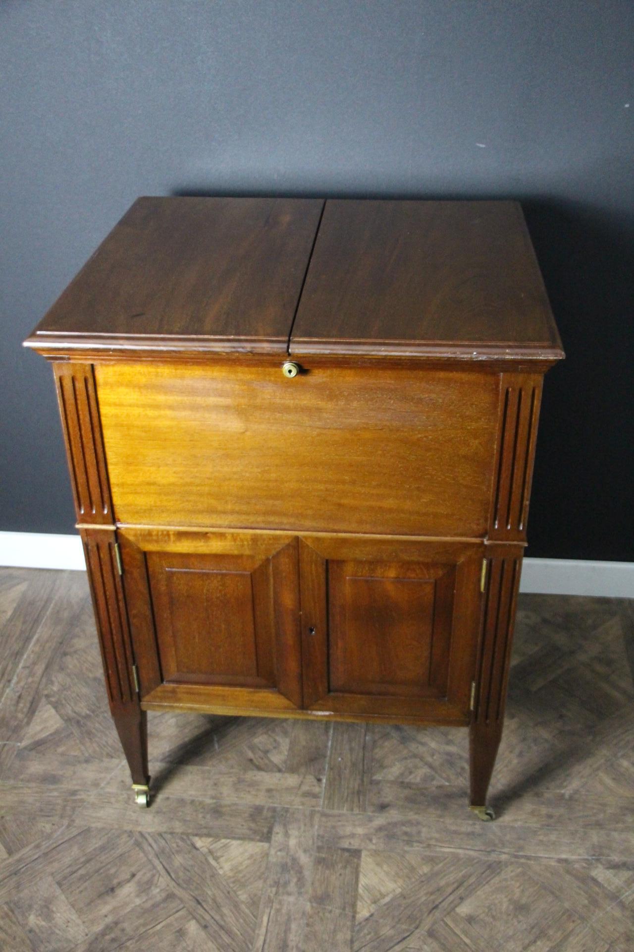 Rising Drink Cabinet, Cocktail Bar, Dry Bar, Folding Bar, Pop Up Cabinet For Sale 7