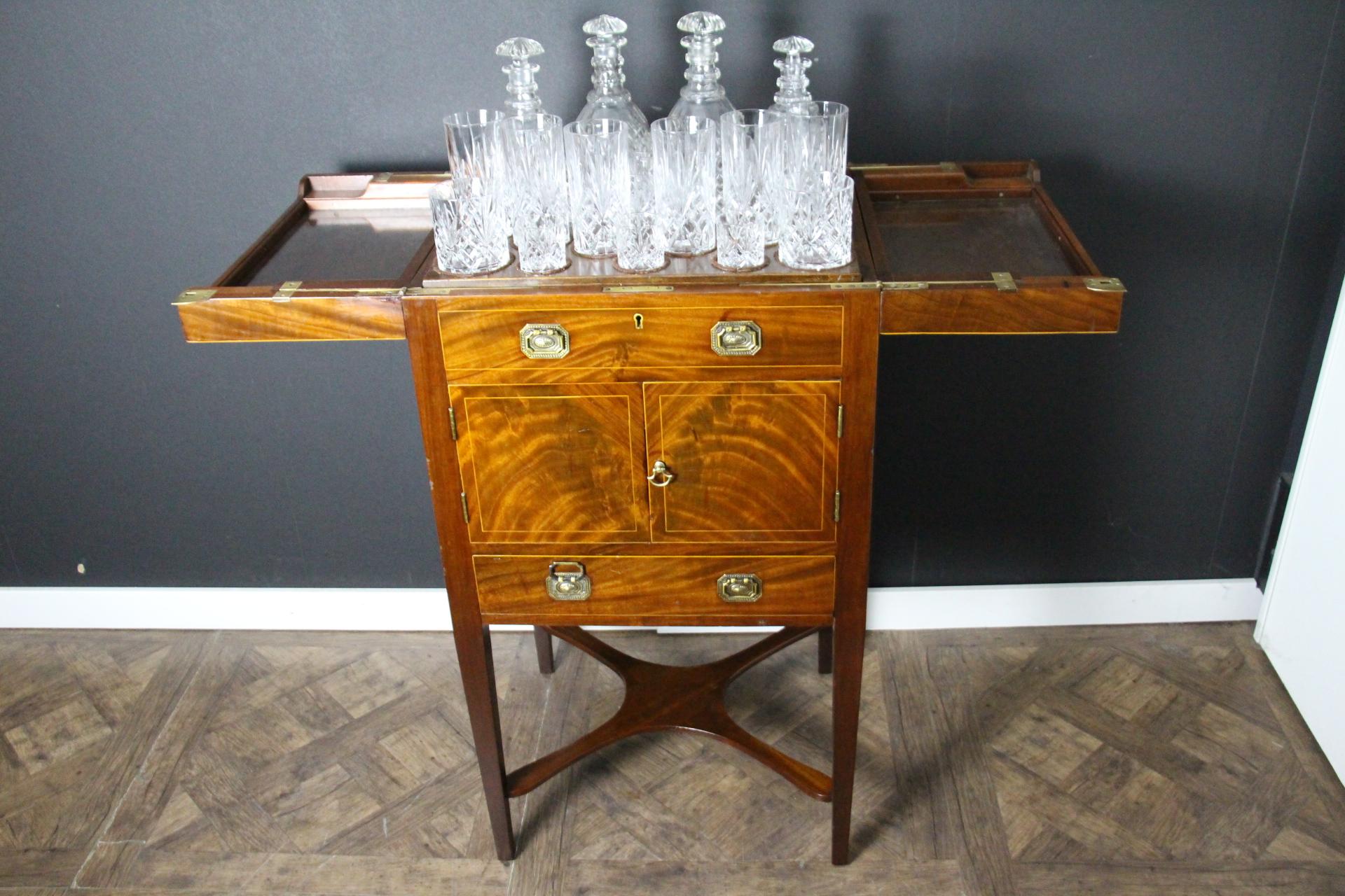Rising Drink Cabinet, Cocktail Bar, Dry Bar, Folding Bar, Pop Up Bar For Sale 9